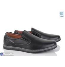 Туфлі чоловічі на весну/осінь (8 пар р.40-45) чорний  "NASTEA"