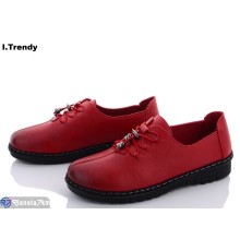 Туфлі жіночі на весну/осінь (8 пар р.37-41) червоний  "Trendy"