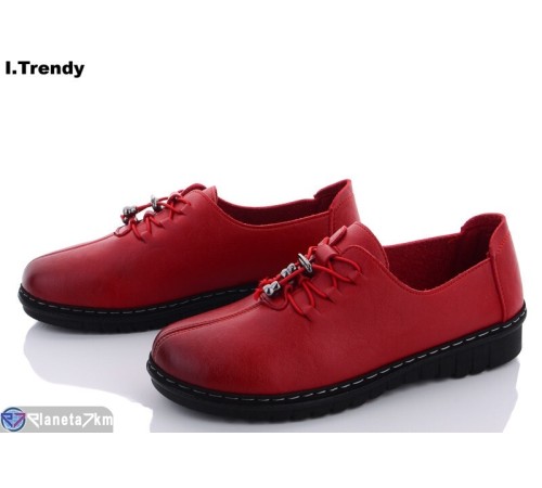 Туфлі жіночі на весну/осінь (8 пар р.37-41) червоний  "Trendy"