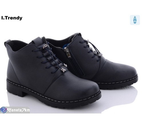 Черевики жіночі на весну/осінь (8 пар р.36-41) синій  "Trendy"