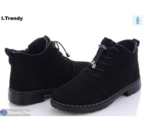 Черевики жіночі на весну/осінь (8 пар р.36-41) чорний "Trendy" Черевики жіночі на весну/осінь (8 пар р.36-41) чорний "Trendy"