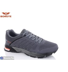 Кросівки чоловічі на весну/осінь (6 пар р.47-50) сірий  "Bonote"