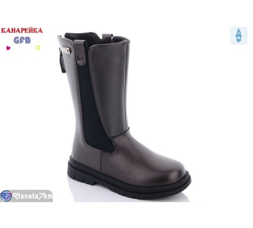 Дитячі чоботи на весну/осінь (8 пар р.31-36) коричневий "GFB-Канарейка" Дитячі чоботи на весну/осінь (8 пар р.31-36) коричневий "GFB-Канарейка"