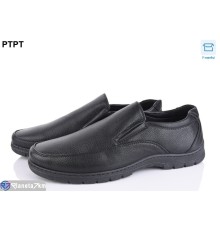 Туфлі чоловічі на весну/осінь (8 пар р.40-45) чорний  "PTPT"