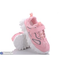 Дитячі кросівки на весну/осінь (8 пар р.26-31) рожевий  "Bella Shoes"