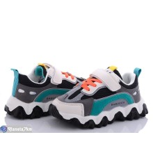 Дитячі кросівки на весну/осінь (8 пар р.26-31) чорний  "Bella Shoes"