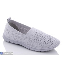 Сліпони жіночі на літо (8 пар р.37-42) сірий  "Emin"