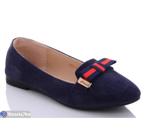 Балетки жіночі на весну/осінь (8 пар р.36-41) синій  "LAIFA"