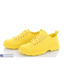 Кросівки жіночі на весну/осінь (8 пар р.36-41) жовтий  "VIOLA"