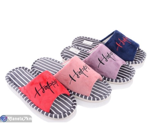 Тапки жіночі на весну/осінь (12 пар р.36-41) мікс  "IEFTIN"