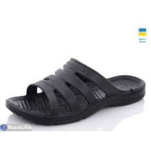 Шлепки чоловічі на літо (8 пар р.40-46) чорний  "LUCKY"