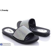 Шлепки жіночі на літо (8 пар р.40-44) мікс  "Trendy"