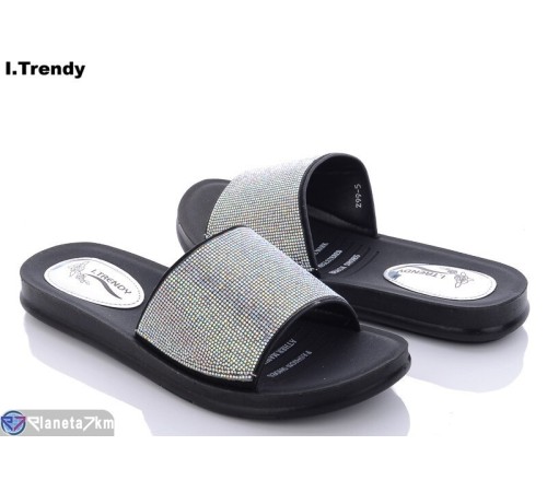 Шлепки жіночі на літо (8 пар р.40-44) мікс  "Trendy"