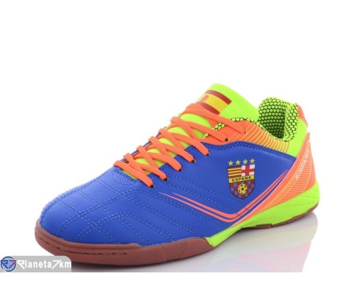 Футбольне взуття дитяче на весну/осінь (8 пар р.36-41) синій  "DEVER"