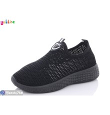 Дитячі кросівки на літо (10 пар р.31-37) чорний  "Yalike"