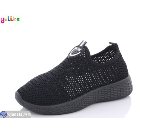 Дитячі кросівки на літо (10 пар р.31-37) чорний  "Yalike"