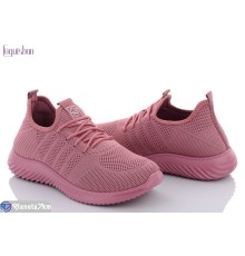 Кросівки жіночі на весну/осінь (10 пар р.36-41) рожевий  "Fuguishan"