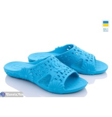 Шлепки жіночі на літо (8 пар р.37-41) зелений  "Ladmir"