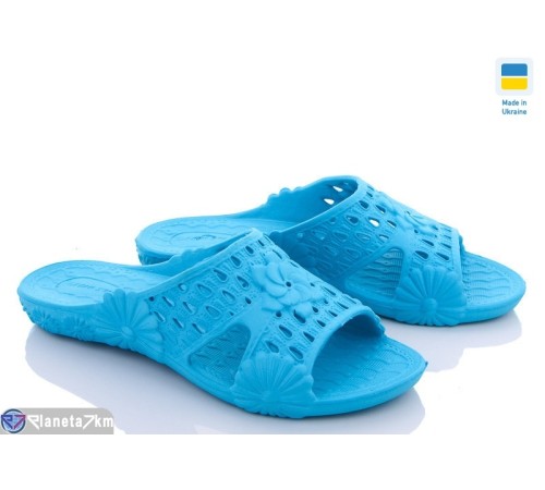 Шлепки жіночі на літо (8 пар р.37-41) зелений  "Ladmir"
