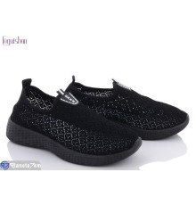 Кросівки жіночі на літо (10 пар р.36-41) чорний  "Fuguishan"