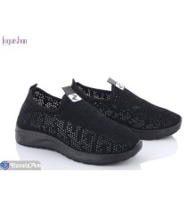 Кросівки жіночі на літо (10 пар р.36-41) чорний  "Fuguishan"