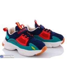 Дитячі кросівки на весну/осінь (8 пар р.27-31) синій  "Bella Shoes"