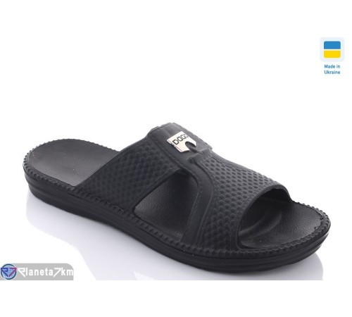 Шлепки чоловічі на літо (8 пар р.41-46) чорний  "Korka"