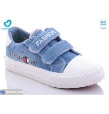 Дитячі кеди на весну/осінь (7 пар р.25-30) синій  "Comfort-baby"