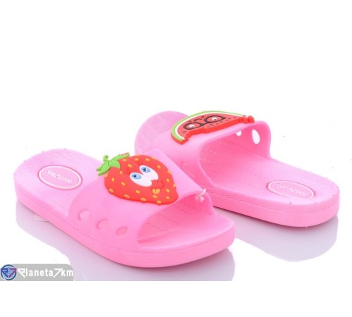 Шлепки дитячі на літо (6 пар р.17-20) рожевий "Bella Shoes" Шлепки дитячі на літо (6 пар р.17-20) рожевий "Bella Shoes"