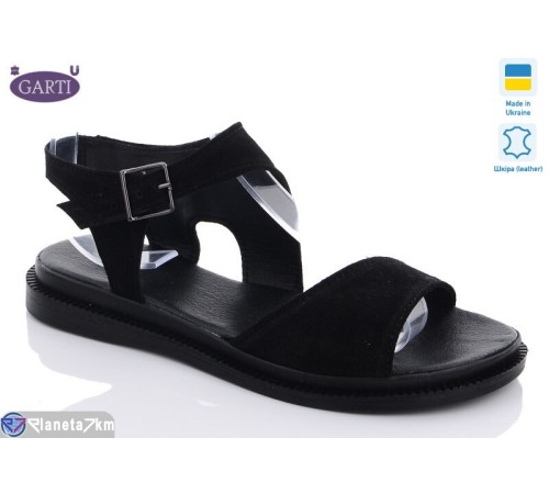 Босоніжки жіночі на літо (6 пар р.36-40) чорний  "Garti"