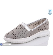 Туфлі жіночі на літо (8 пар р.36-41) коричневий  "MOLL"