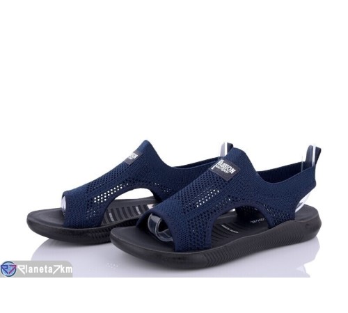 Босоніжки жіночі на літо (8 пар р.36-41) синій  "DIXA"