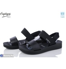 Босоніжки жіночі на літо (8 пар р.40-43) чорний  "Dageni"