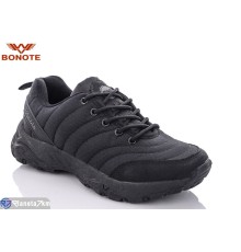 Кросівки на весну/осінь (8 пар р.36-41) чорний  "Bonote"