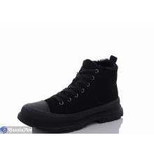 Черевики жіночі на зиму (8 пар р.36-41) чорний  "CLAN"