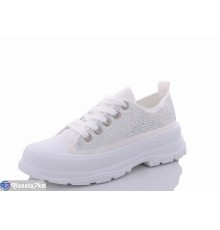 Кросівки жіночі на весну/осінь (8 пар р.36-41) бежевий  "Emin"