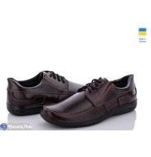 Туфлі чоловічі на весну/осінь (8 пар р.40-45) коричневий  "OLLA"