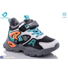 Дитячі кросівки на весну/осінь (7 пар р.28-33) чорний  "Comfort-baby"