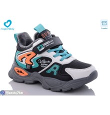 Дитячі кросівки на весну/осінь (7 пар р.28-33) чорний  "Comfort-baby"