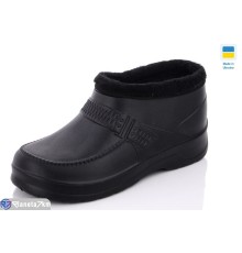 Калоші чоловічі на зиму (8 пар р.41-44) чорний  "LUCKY"
