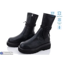 Черевики жіночі на весну/осінь (6 пар р.36-40) чорний  "LOTOS"