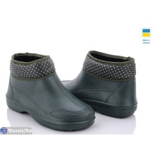 Калоші жіночі на весну/осінь (6 пар р.37-41) зелений  "Ladmir"