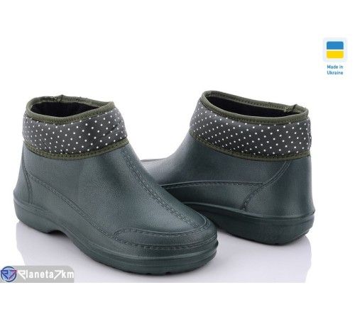 Калоші жіночі на весну/осінь (6 пар р.37-41) зелений  "Ladmir"