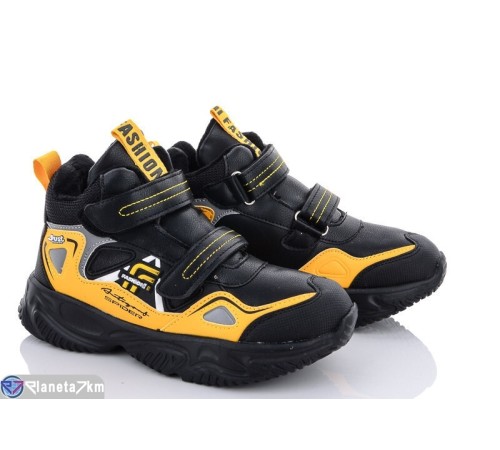 Черевики дитячі на весну/осінь (8 пар р.33-38) чорний "AllKids" Черевики дитячі на весну/осінь (8 пар р.33-38) чорний "AllKids"