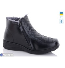 Черевики жіночі на зиму (8 пар р.38-42) чорний  "Winter"