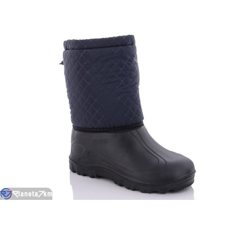 Дитячі чоботи з піни на зиму (8 пар р.30-37) синій  "KaPira"