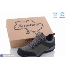 Кросівки чоловічі на весну/осінь (8 пар р.41-45) сірий  "Restime"