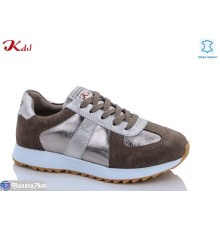 Кросівки жіночі на весну/осінь (8 пар р.36-41) коричневий  "Jiulai-Kadisalun"