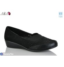 Туфлі жіночі на весну/осінь (6 пар р.36-41) чорний  "Aba"
