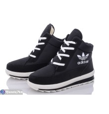 Черевики жіночі на зиму (8 пар р.37-41) чорний  "Gelena"